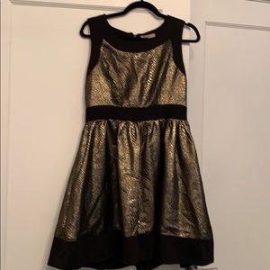 Beautiful gold and black dress